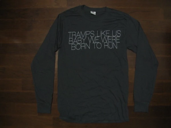 Bruce Springsteen - Tramps Like Us- Long Sleeve- T-Shirt- Two Sided Print